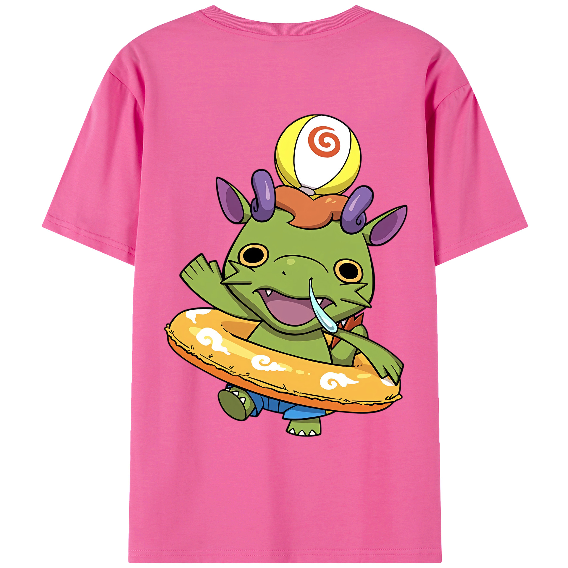 （画像用） 妖怪ウォッチ Yo-kai Watch レディース半袖Tシャツ(バックプリント)